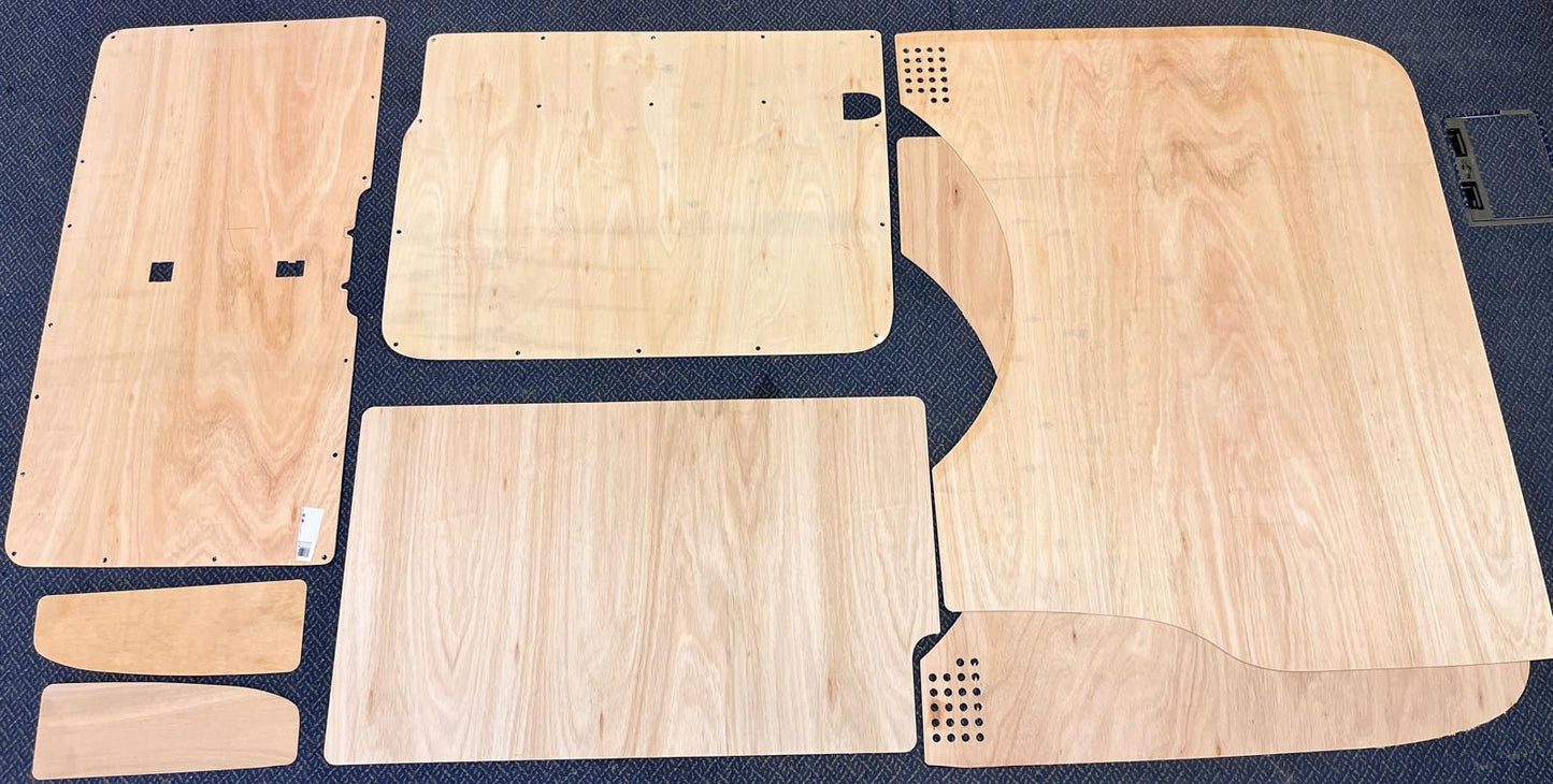 VW T5 & T6 Side Plywood Lining Panel kit