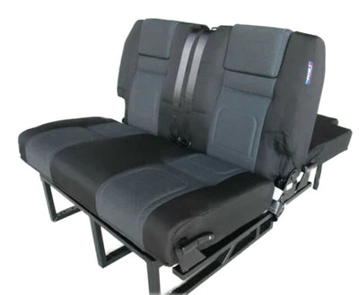 RIB 112cm Fixed Seat with ISOFIX – 2-Seater Rock & Roll Bed for VW Transporter, Vito, Transit & More