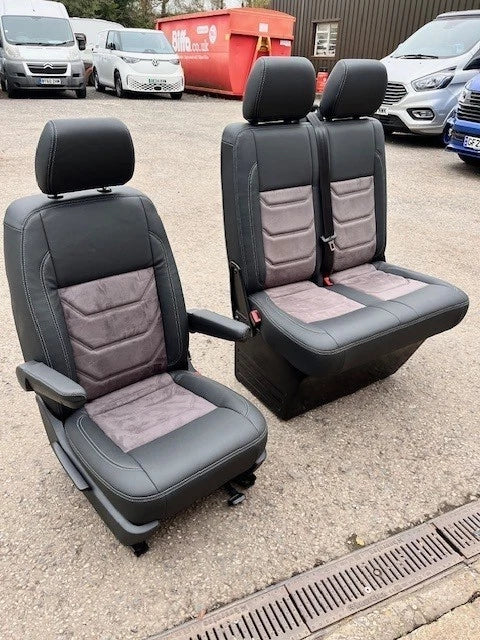 VW Transporter Front Seats – Brand New Upholstery