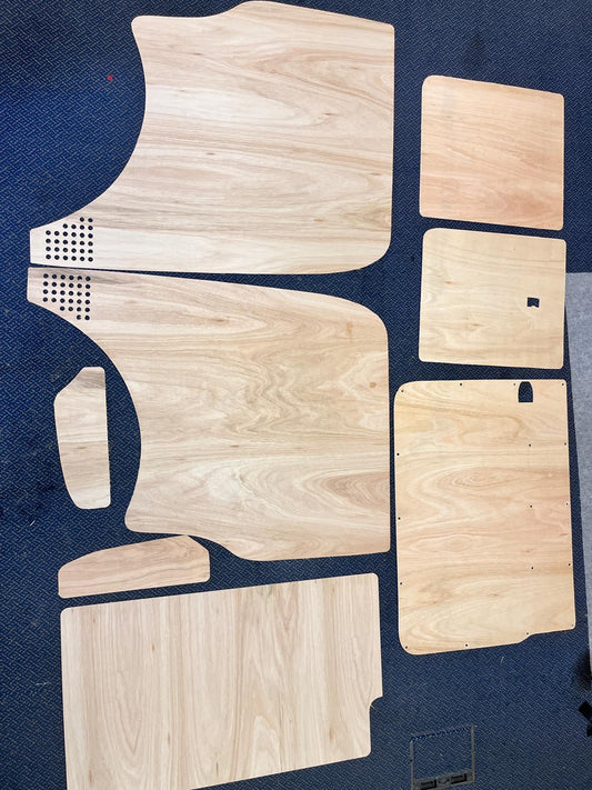 VW T5 & T6 Side Plywood Lining Panel kit