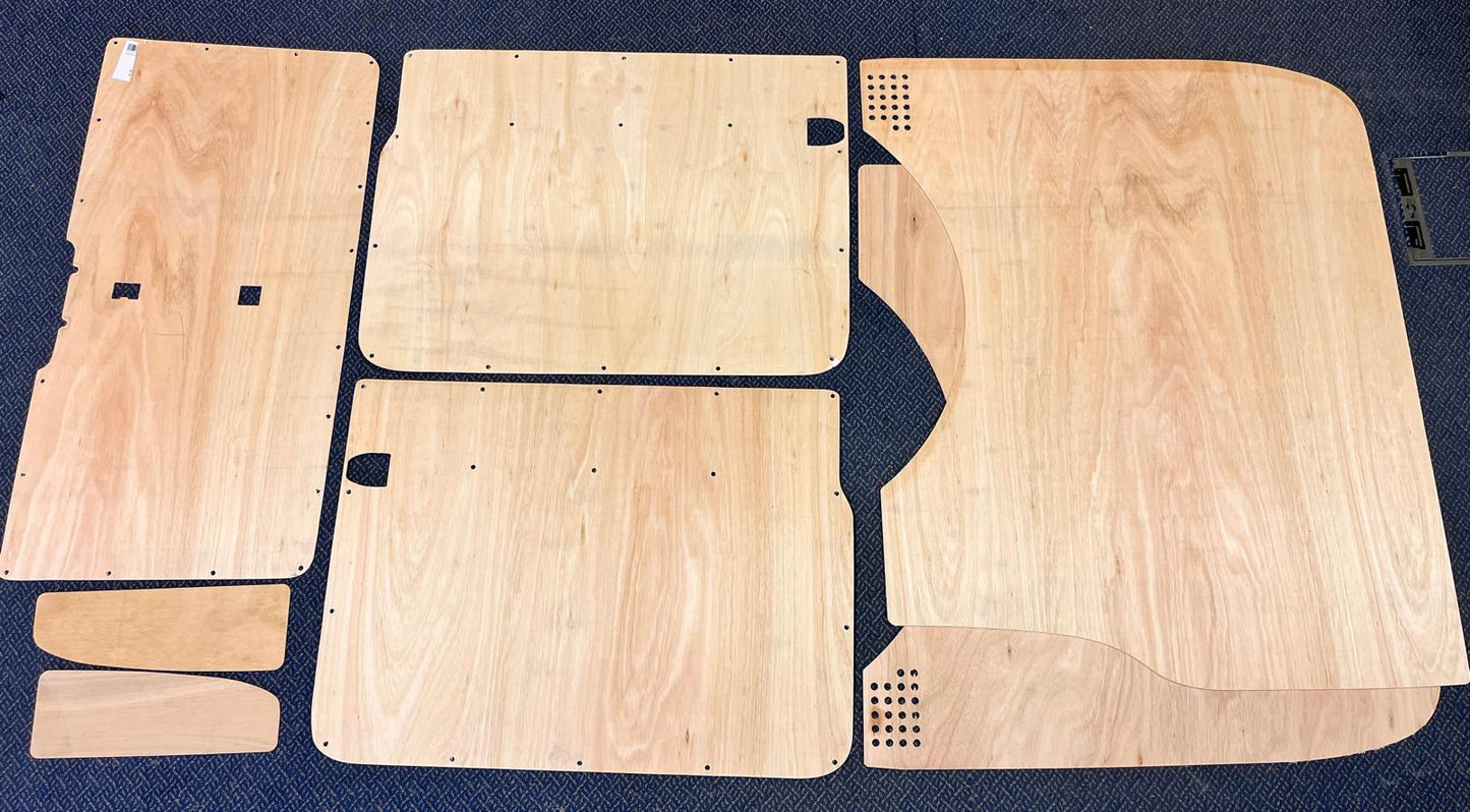 VW T5 & T6 Side Plywood Lining Panel kit