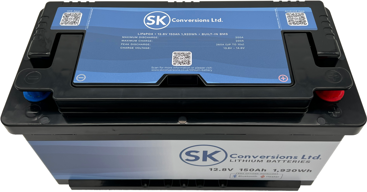 SK150 Lithium Leisure Battery 150Ah